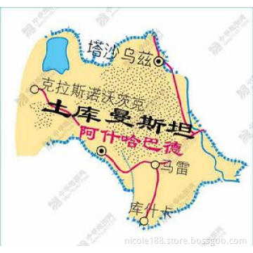 Transport from North America via China to